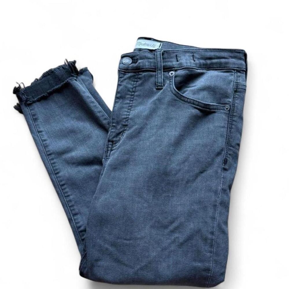 Madewell Women's Grey and Black Jeans